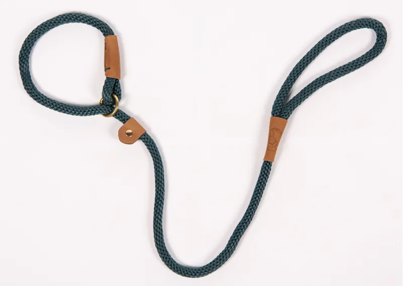 Ruff and Tumble Slip Lead - Sandringham Blue